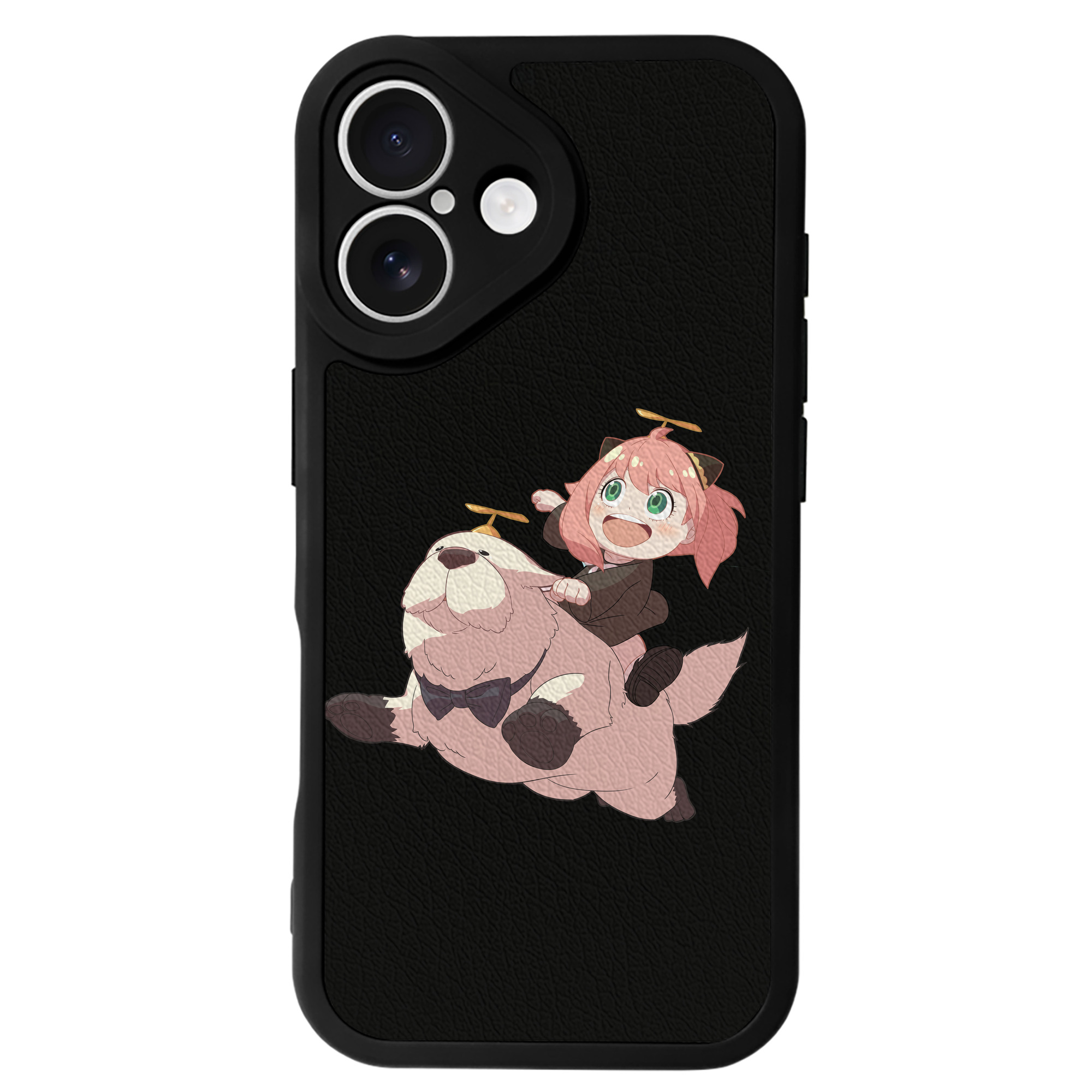 （画像用） SPY×FAMILY间谍家家酒 【iPhone 16シリーズ対応】シリコンスマホケース（レザー調） 材質：シリコン